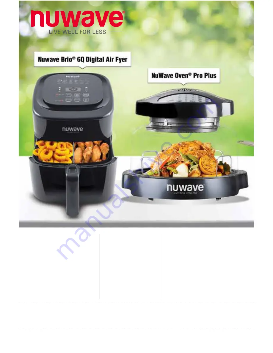 NuWave Nutri-Po 13Q Owner'S Manual Download Page 2