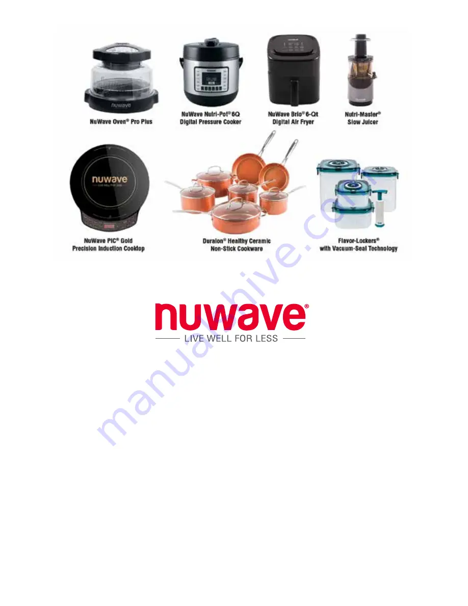 NuWave Nutri-Pot 10Q Owner'S Manual Download Page 100