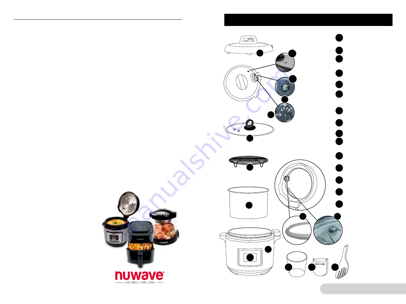 NuWave Nutri-Pot 13Q Скачать руководство пользователя страница 5