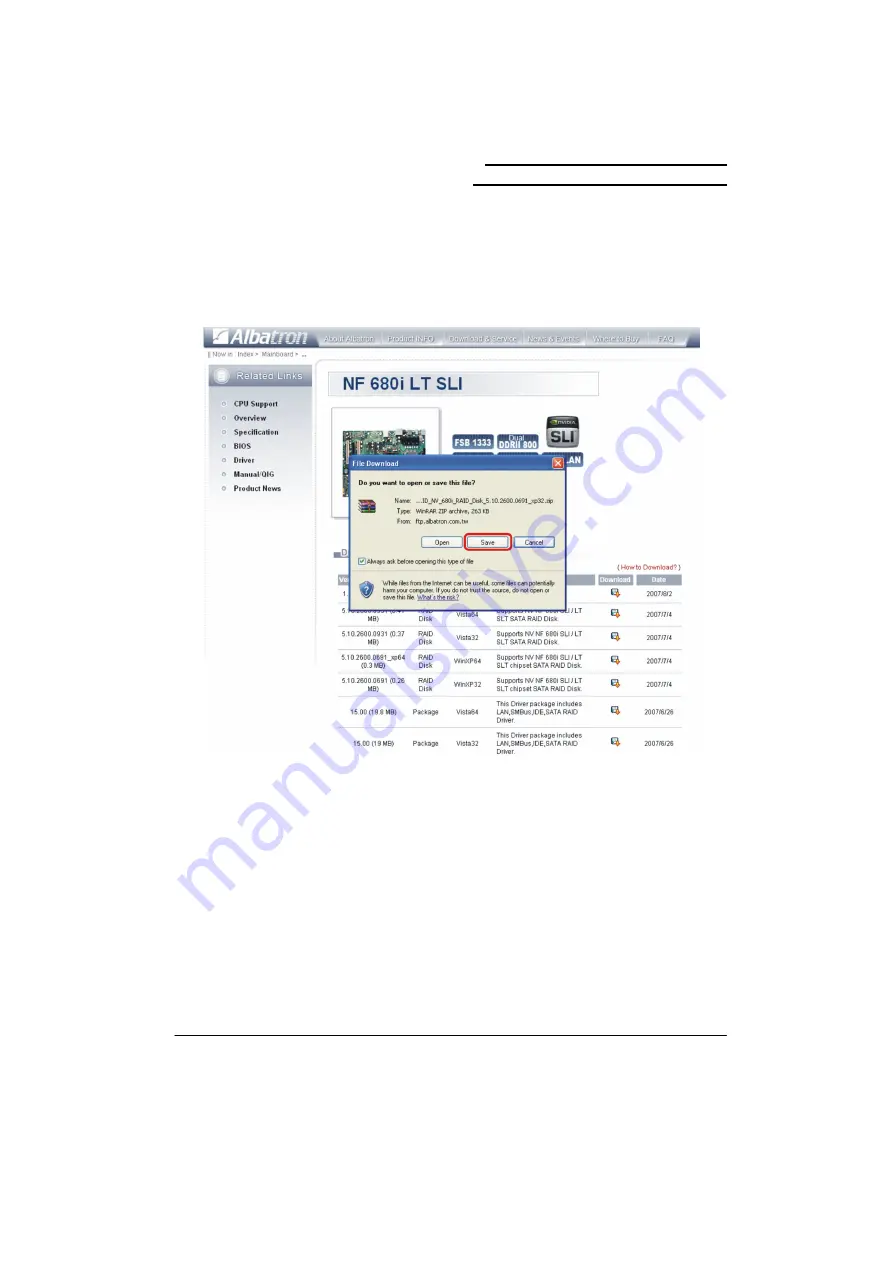 Nvidia nForce 680I LT SLI Hardware User Manual Download Page 54