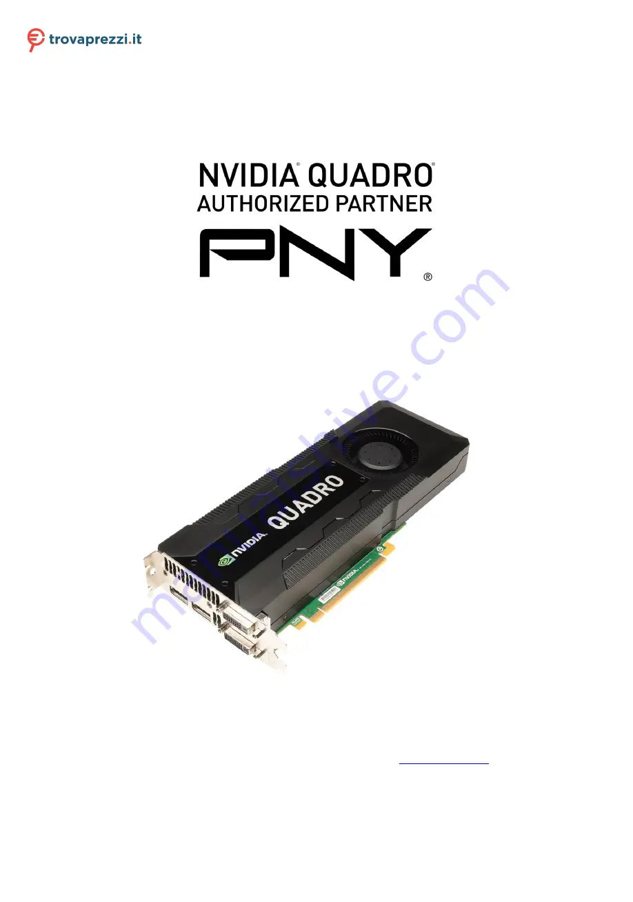 Nvidia Quadro K4000 User Manual Download Page 1