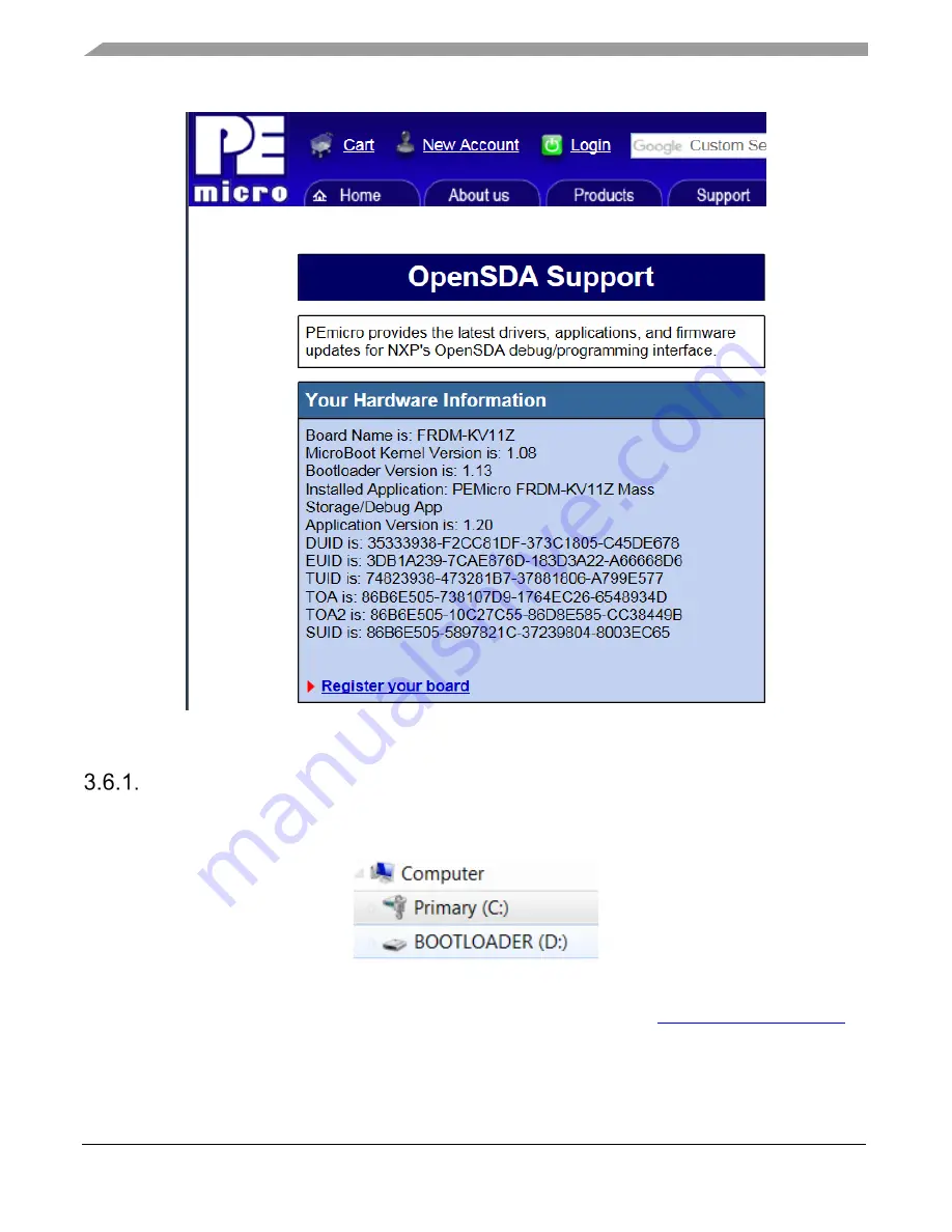 NXP Semiconductors Freedom FRDM-KV11Z Скачать руководство пользователя страница 8