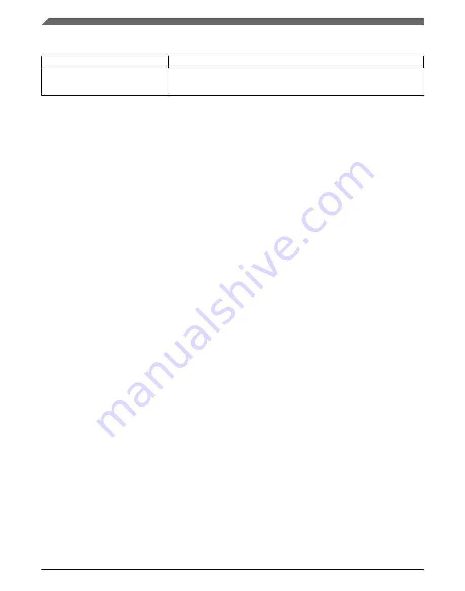 NXP Semiconductors KE1xF Series Reference Manual Download Page 56