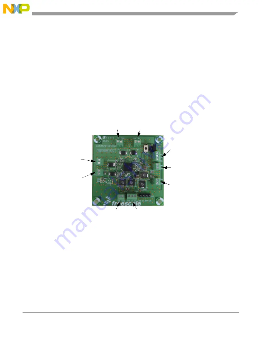 NXP Semiconductors KIT34704AEPEVBE Скачать руководство пользователя страница 12