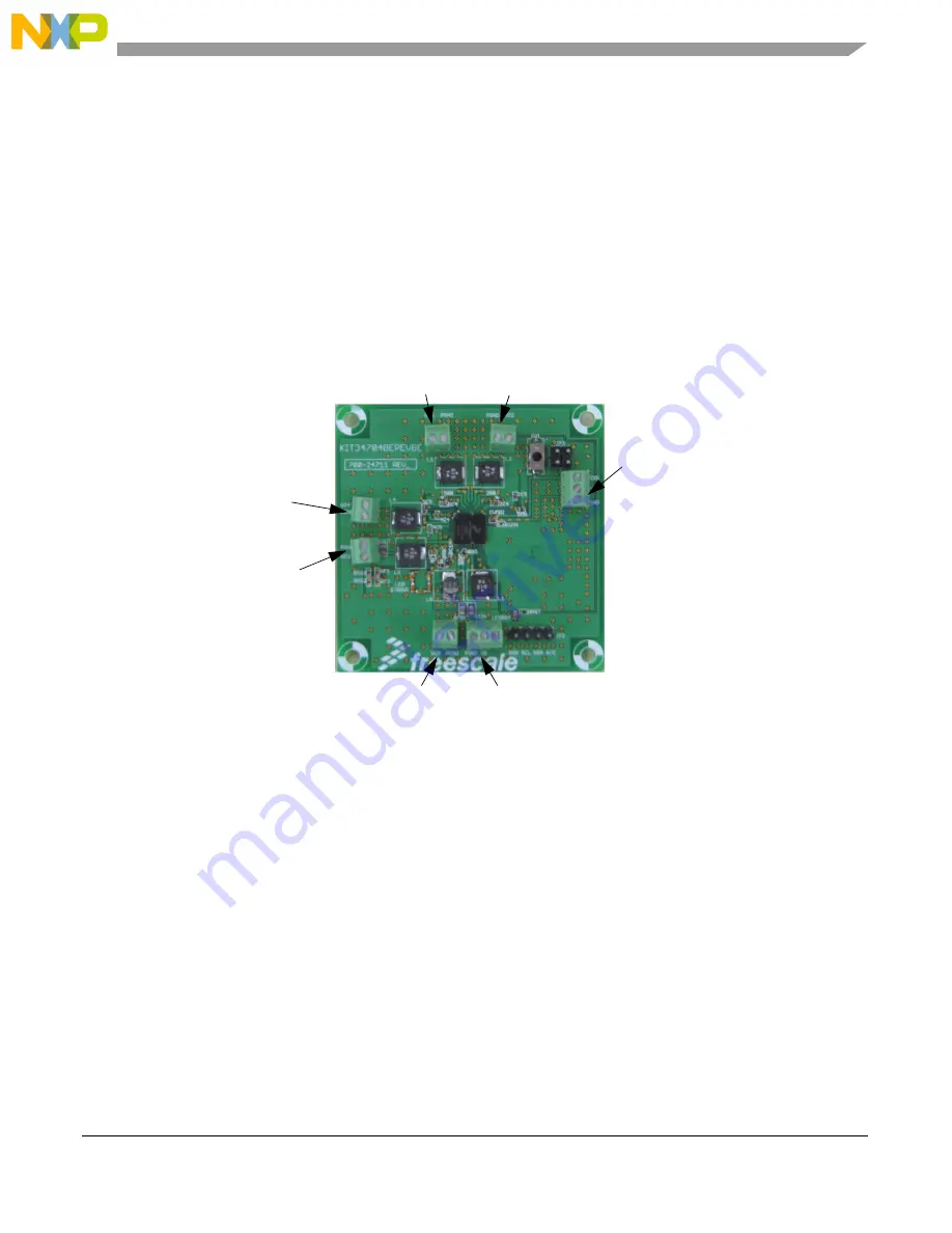 NXP Semiconductors KIT34704BEPEVBE Скачать руководство пользователя страница 12