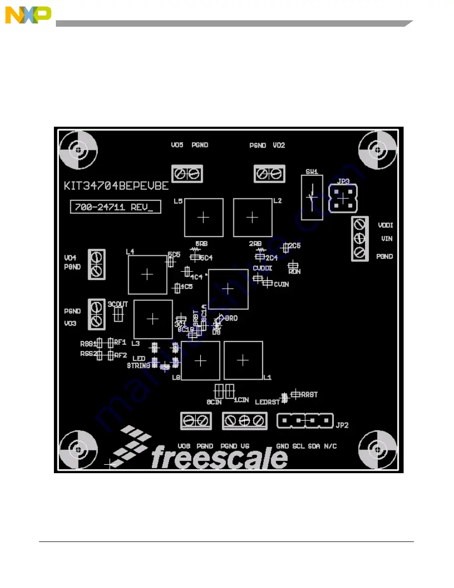 NXP Semiconductors KIT34704BEPEVBE Скачать руководство пользователя страница 21