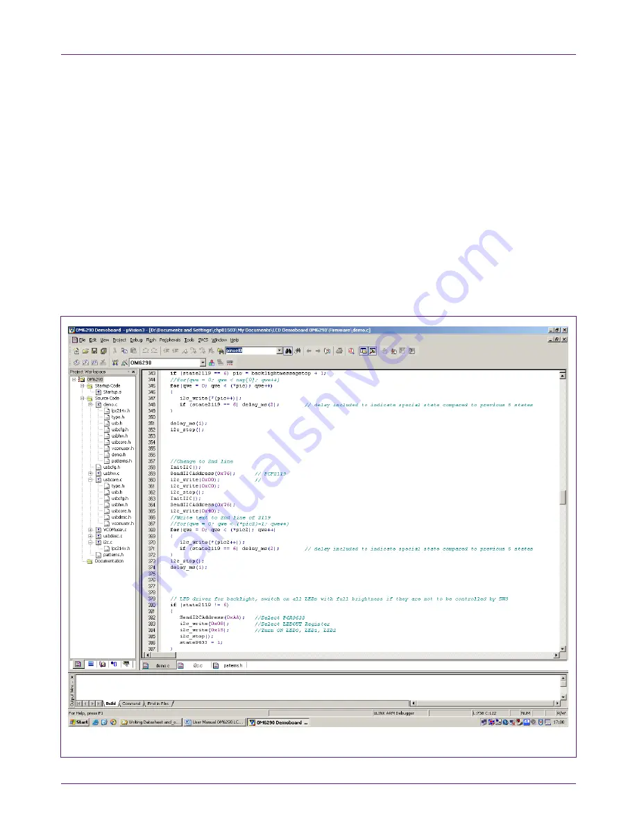 NXP Semiconductors OM6290 User Manual Download Page 16