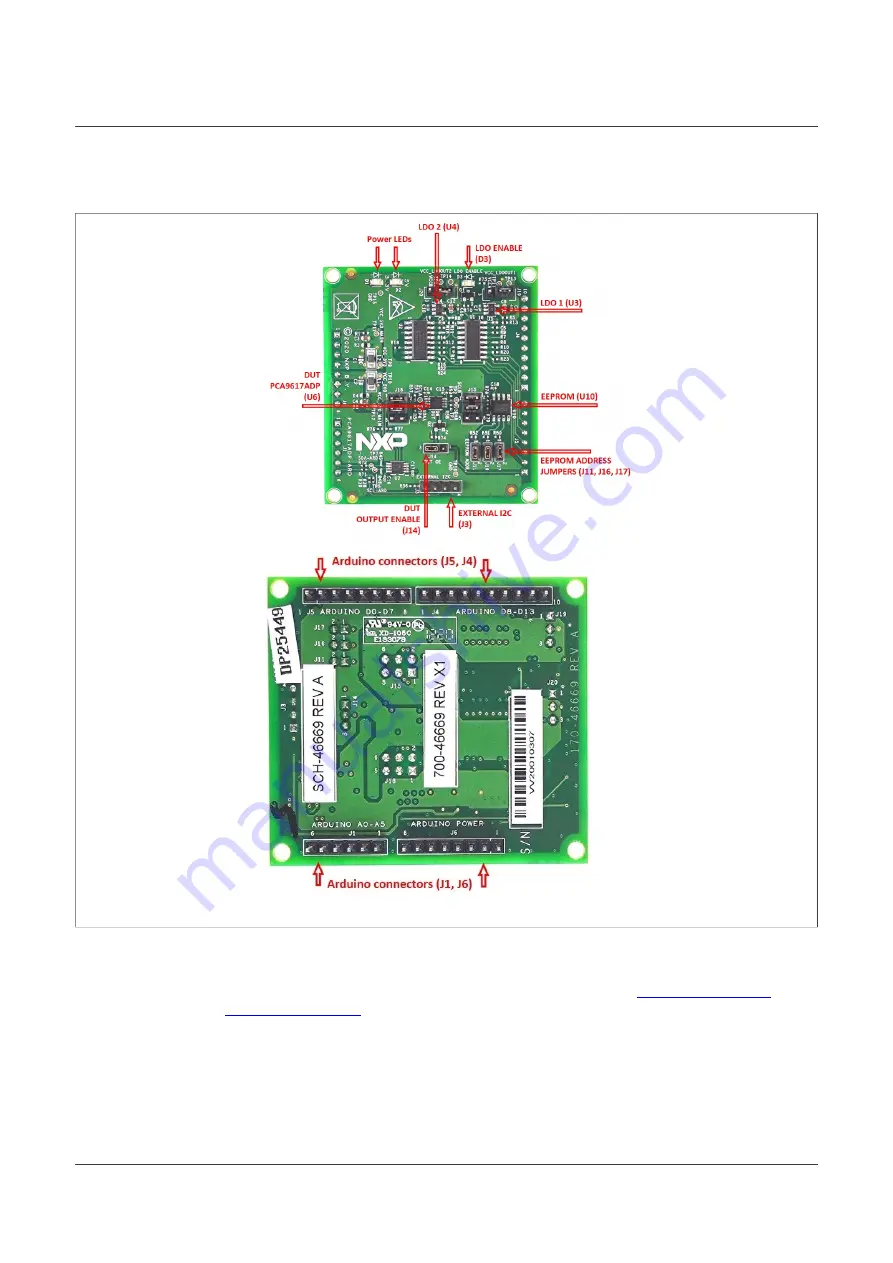 NXP Semiconductors PCA9617ADP-ARD Скачать руководство пользователя страница 6