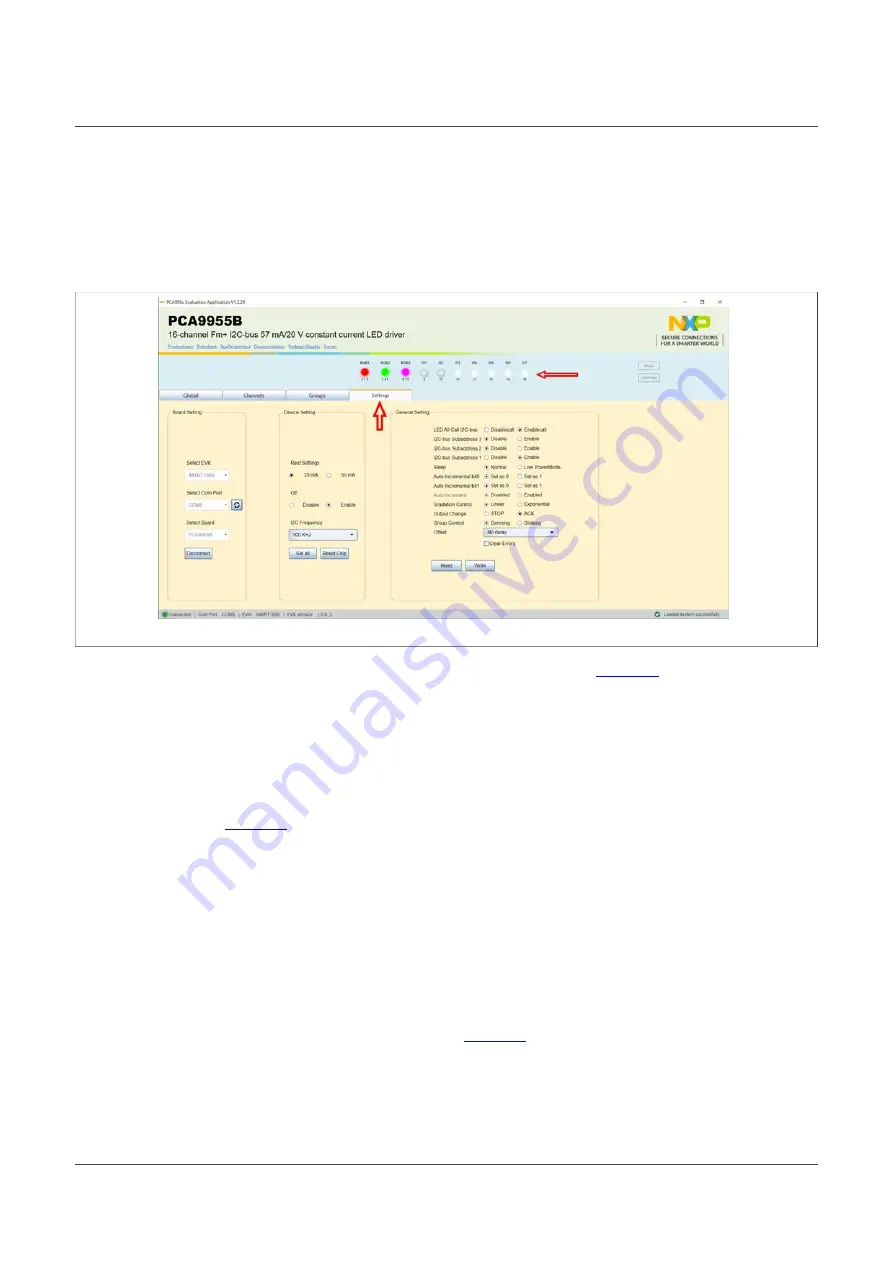 NXP Semiconductors PCA9955BTW-ARD Скачать руководство пользователя страница 21