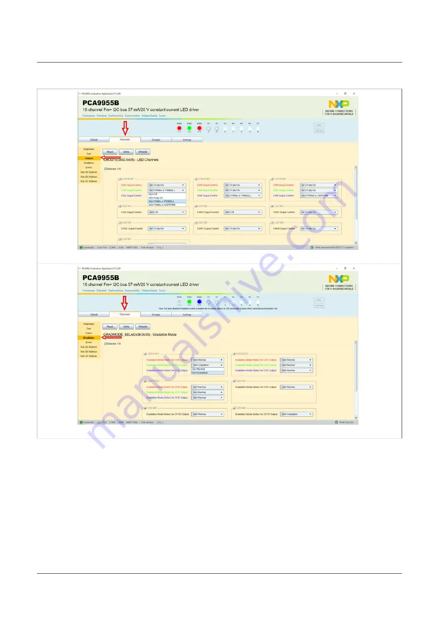 NXP Semiconductors PCA9955BTW-ARD Скачать руководство пользователя страница 26