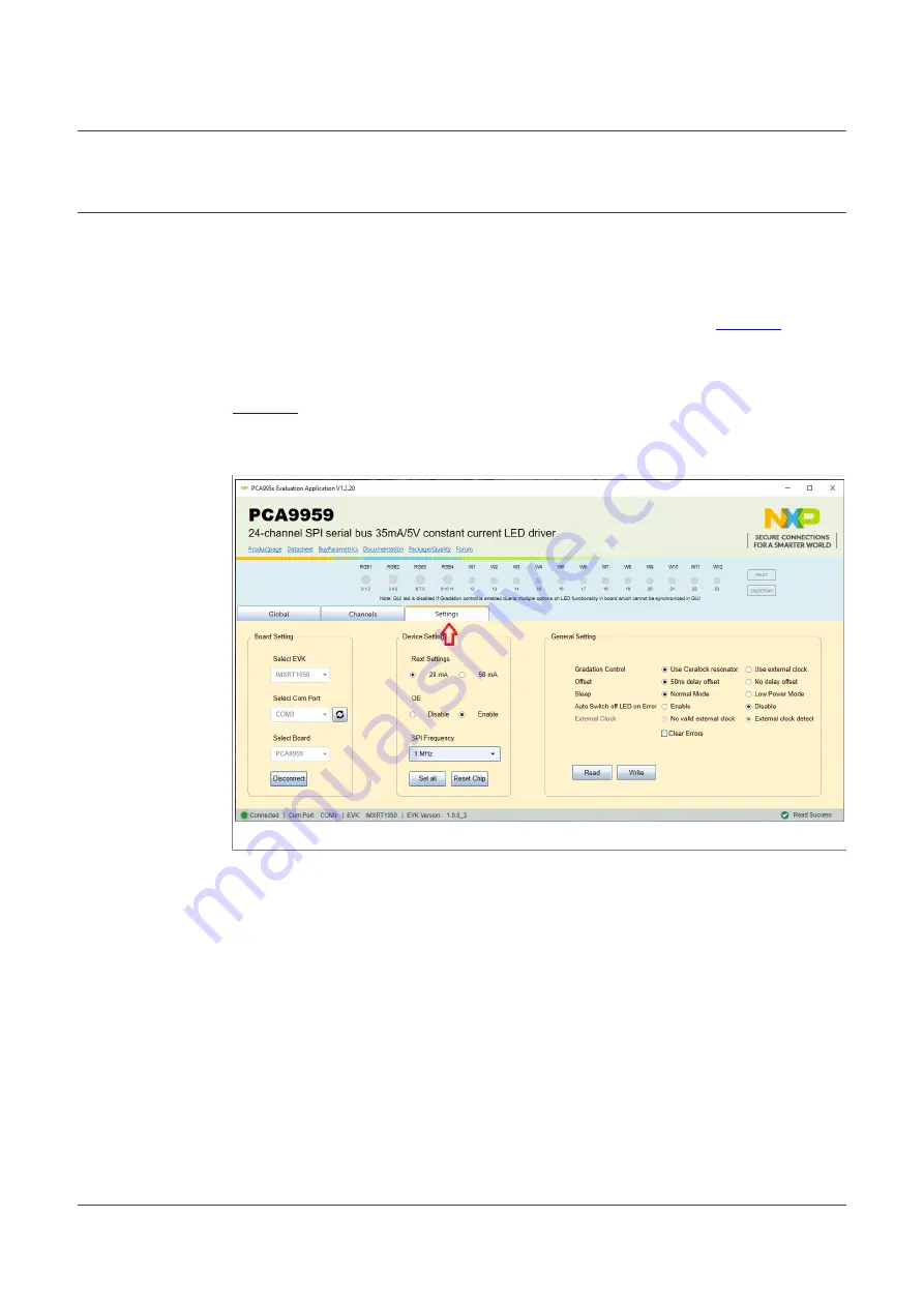 NXP Semiconductors PCA9959HN-ARD Скачать руководство пользователя страница 19