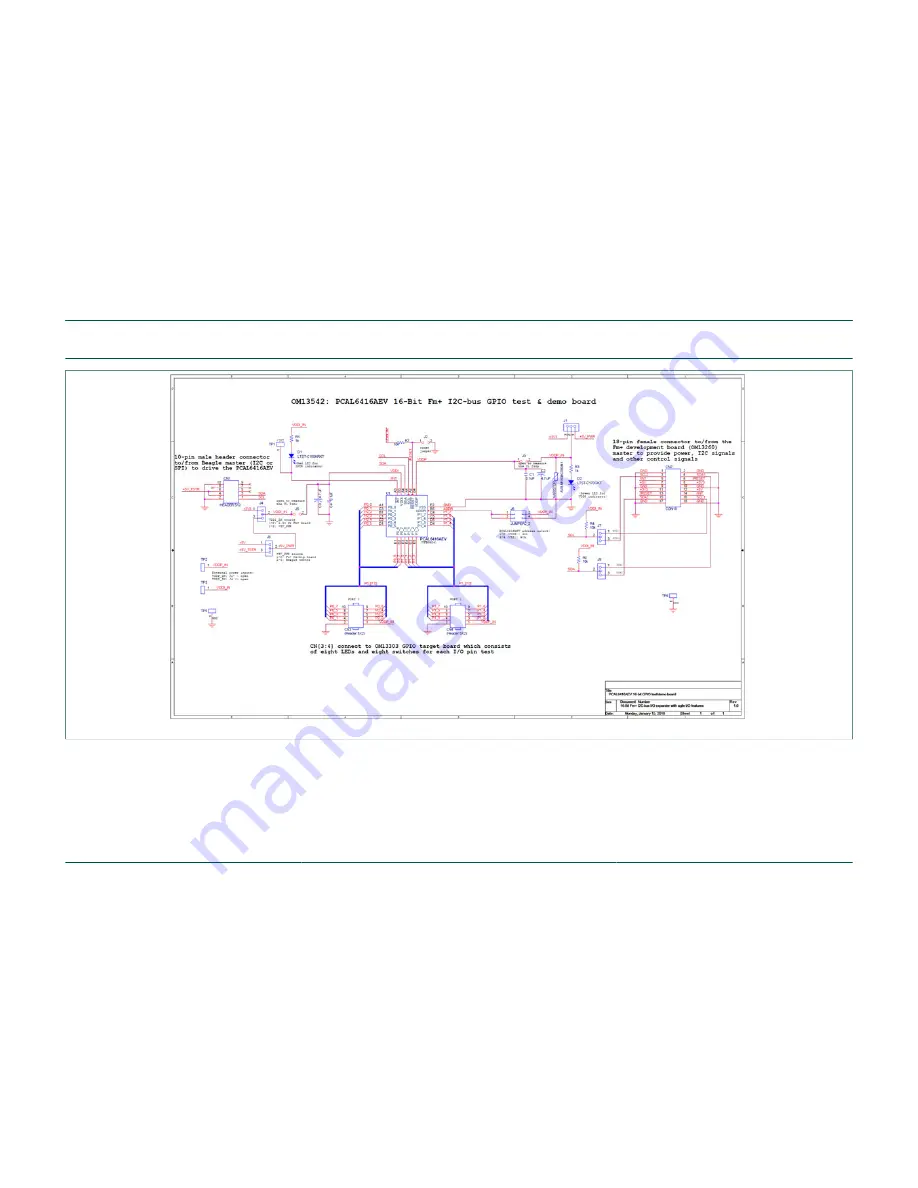 NXP Semiconductors PCAL6416AEV Скачать руководство пользователя страница 12