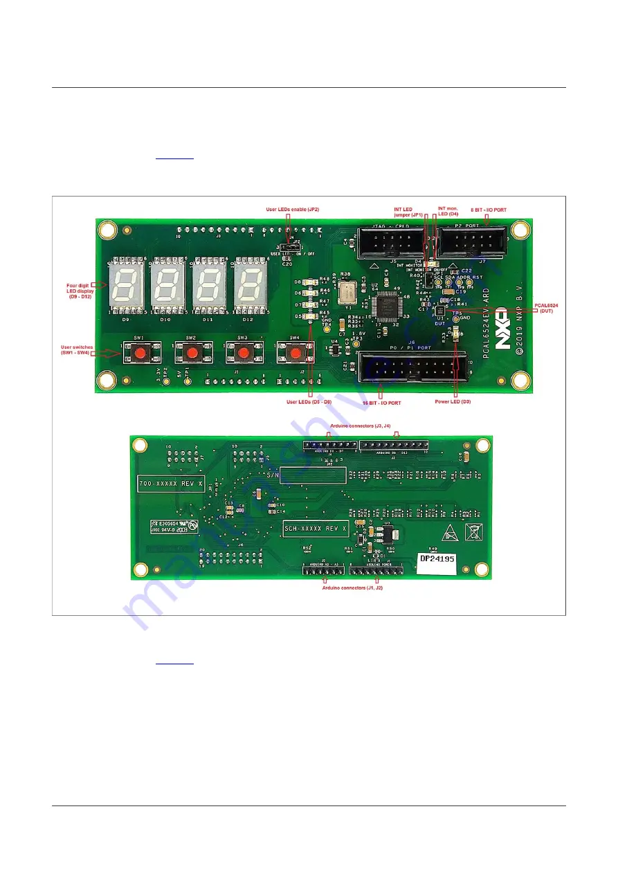 NXP Semiconductors PCAL6524EV-ARD User Manual Download Page 6