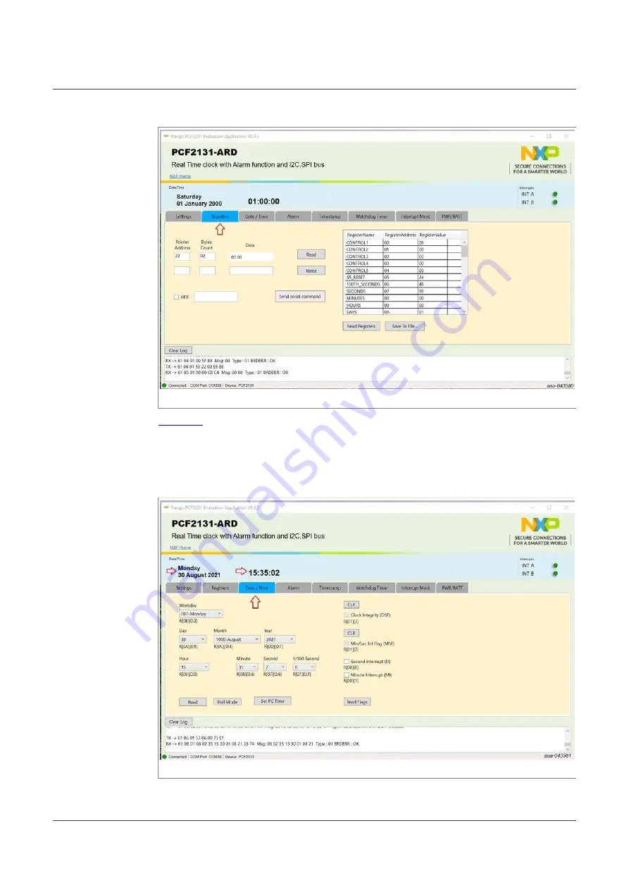 NXP Semiconductors PCF2131-ARD Скачать руководство пользователя страница 24