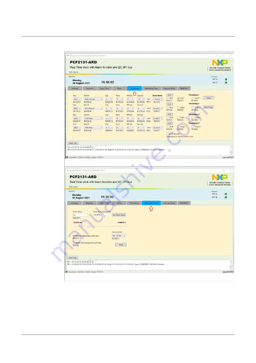 NXP Semiconductors PCF2131-ARD Скачать руководство пользователя страница 26