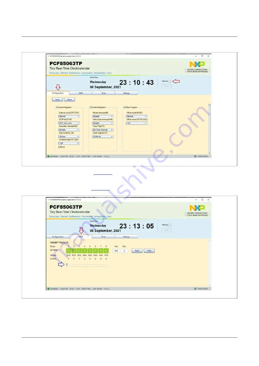 NXP Semiconductors PCF85063TP-ARD Скачать руководство пользователя страница 20