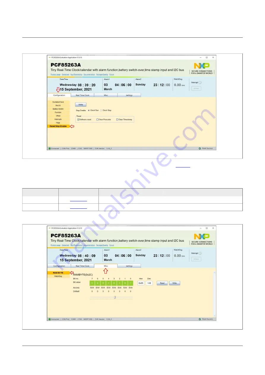 NXP Semiconductors PCF85263ATL-ARD Скачать руководство пользователя страница 28