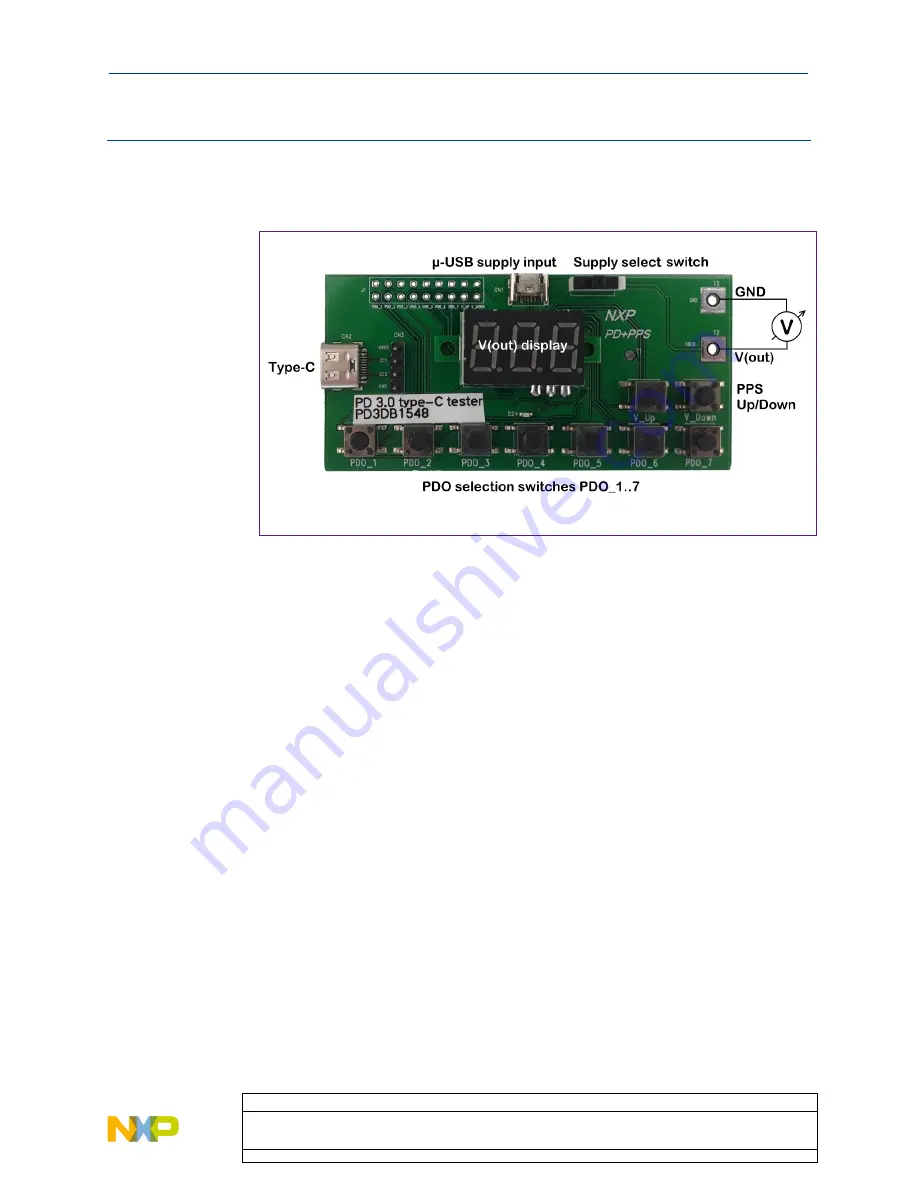 NXP Semiconductors PD3DB1548 PD3.0 type-C Скачать руководство пользователя страница 3