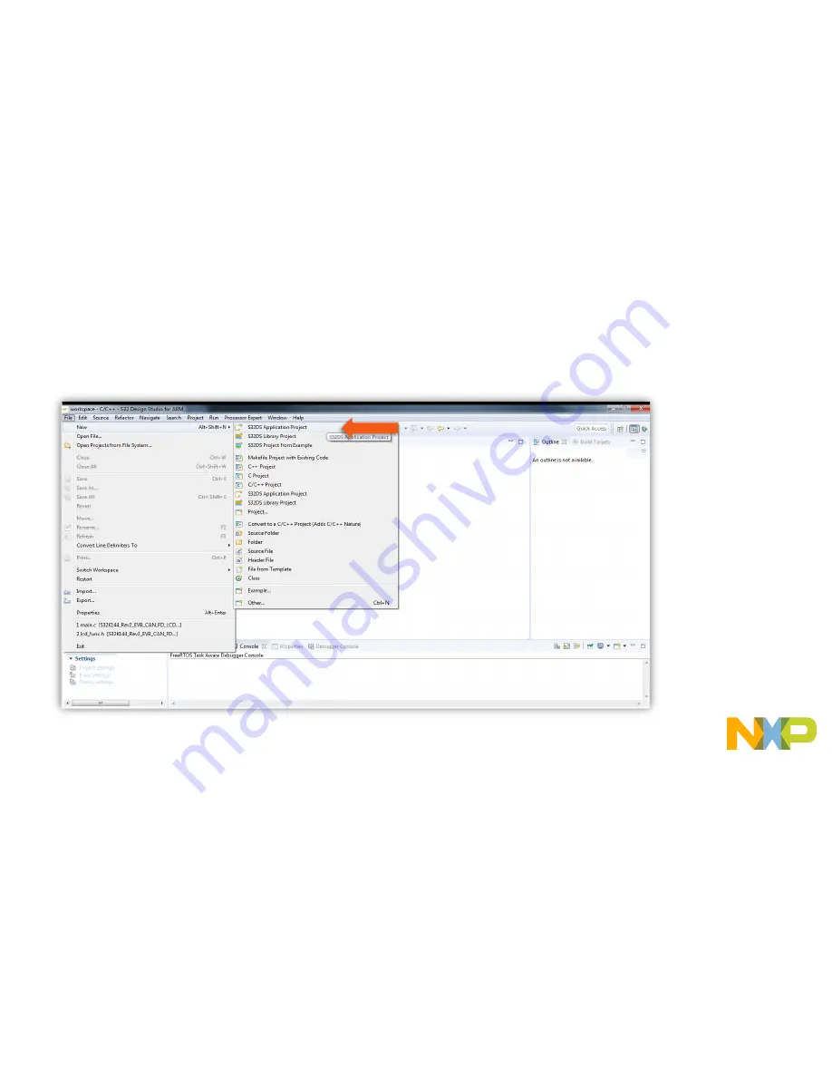 NXP Semiconductors S32K142 Quick Start Manual Download Page 20