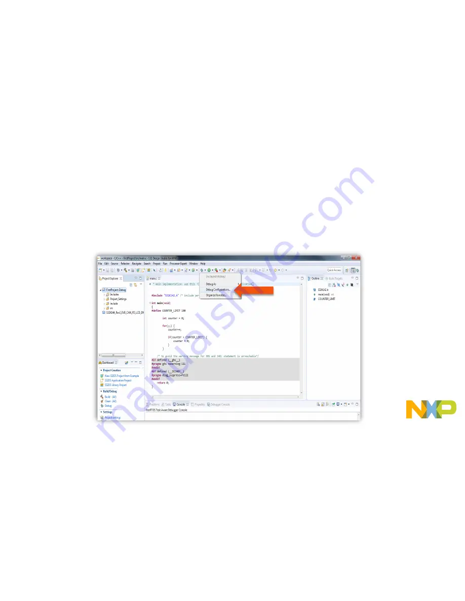 NXP Semiconductors S32K142 Quick Start Manual Download Page 23