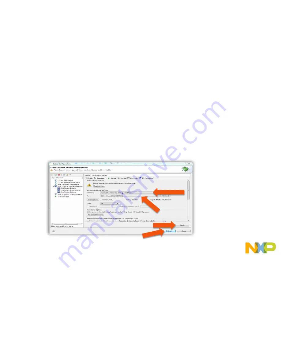 NXP Semiconductors S32K142 Quick Start Manual Download Page 25