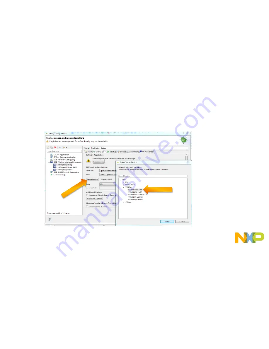 NXP Semiconductors S32K142 Quick Start Manual Download Page 42