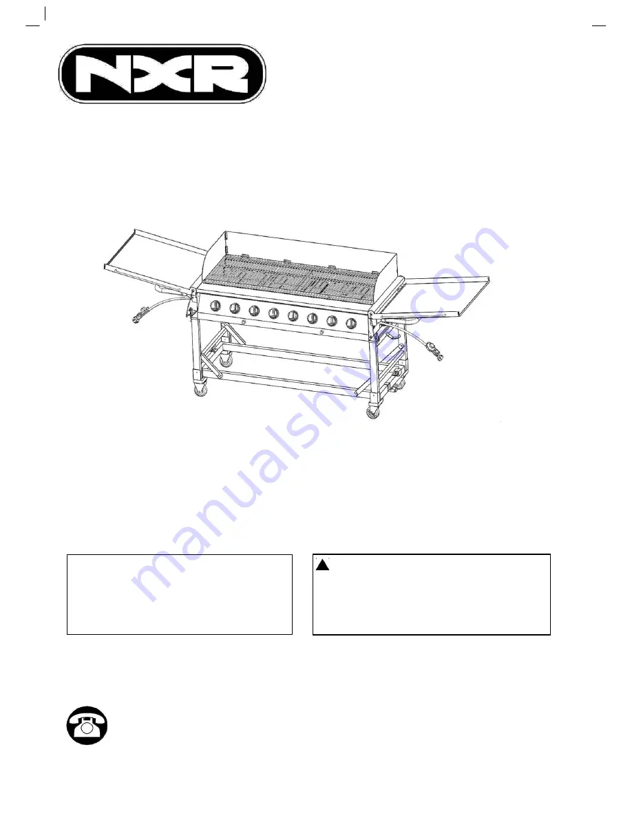 NXR 1031506 Care & Assembly Instructions Download Page 1