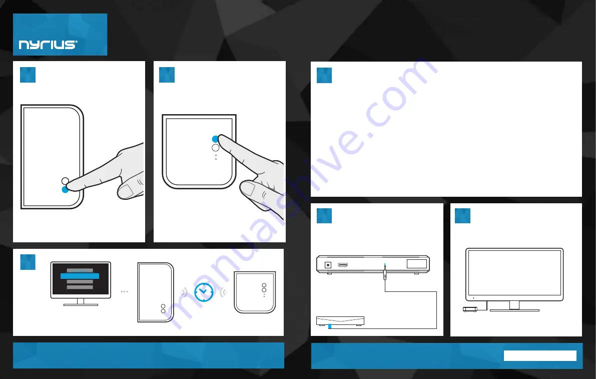 Nyrius NAVS500 Quick Start Manual Download Page 2