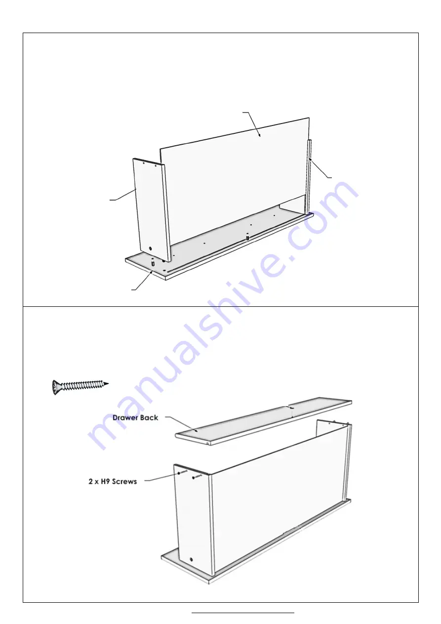 NZ MADE EDEN 5 DRAWER TALLBOY Скачать руководство пользователя страница 14