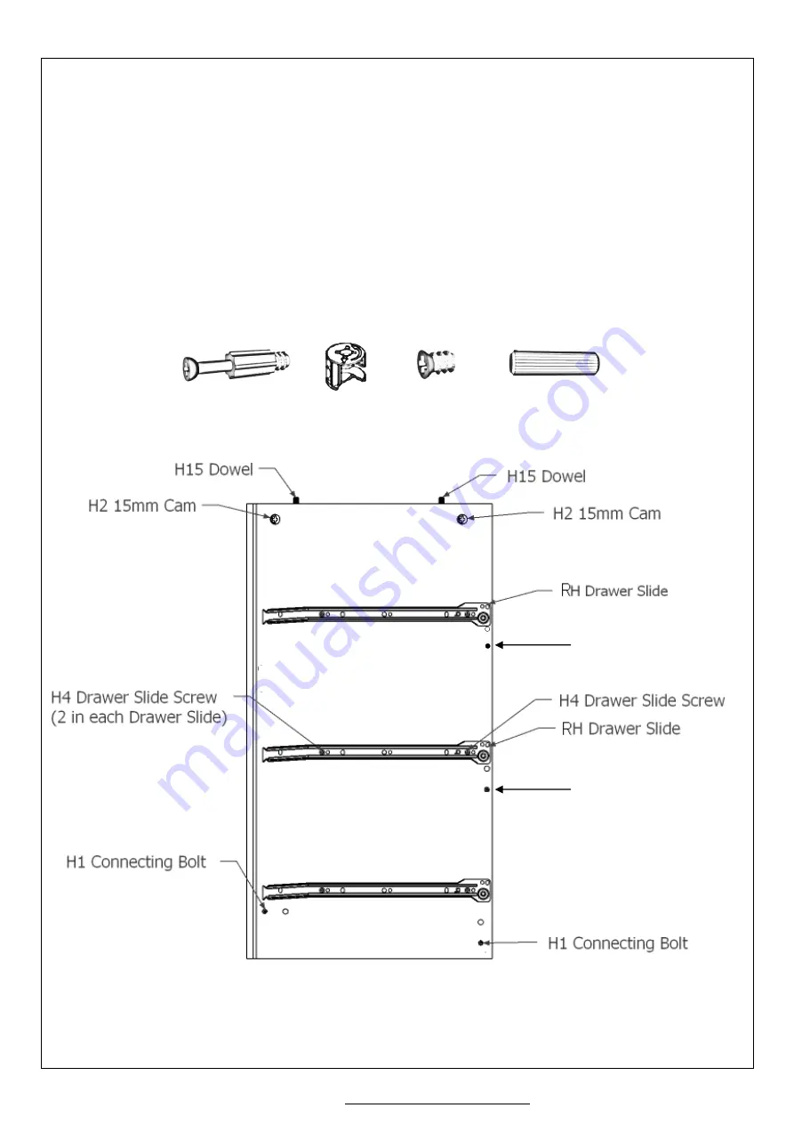 NZ MADE EDEN 6 DRAWER LOWBOY Instruction Manual Download Page 8