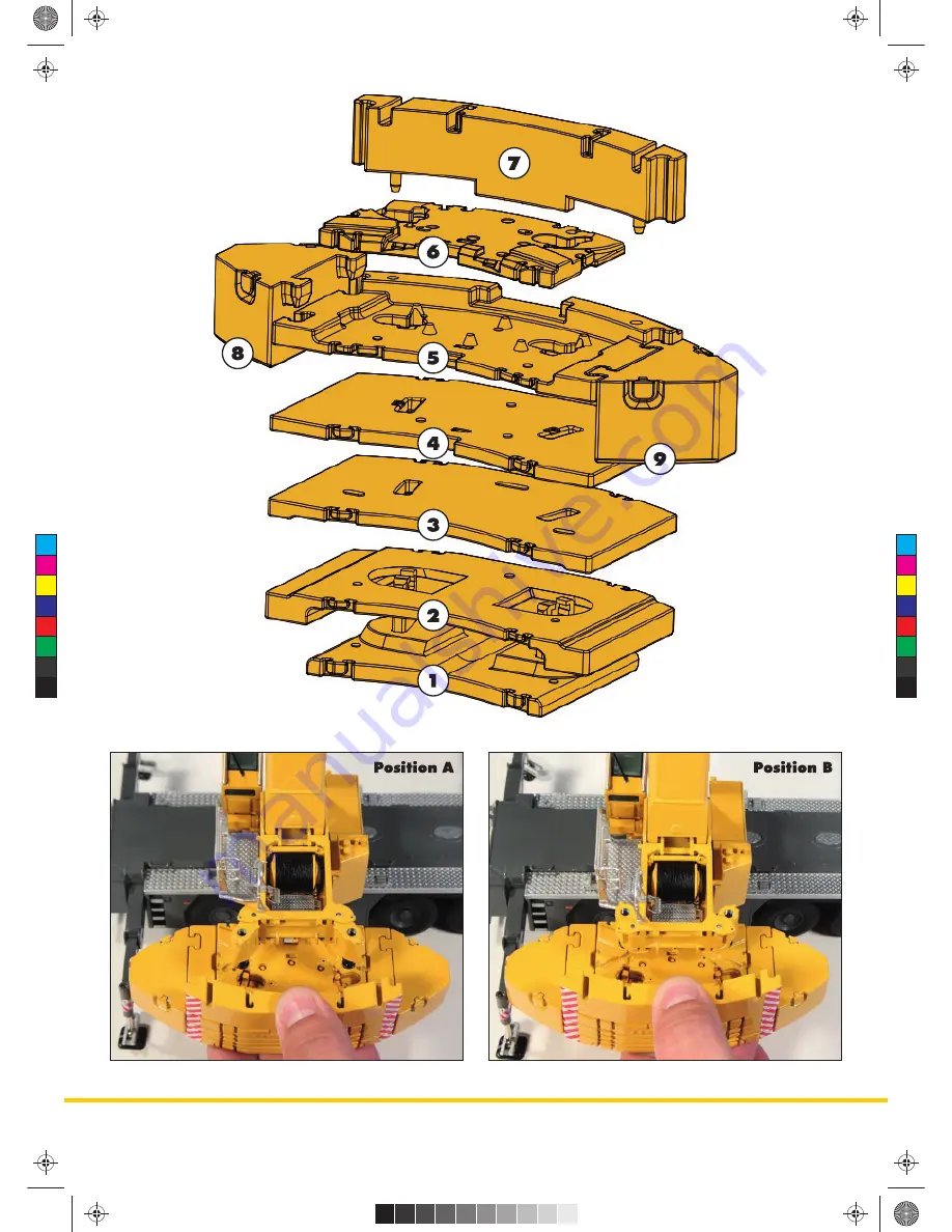 NZG Liebherr LTM 1250-5.1 Instruction Sheet Download Page 4