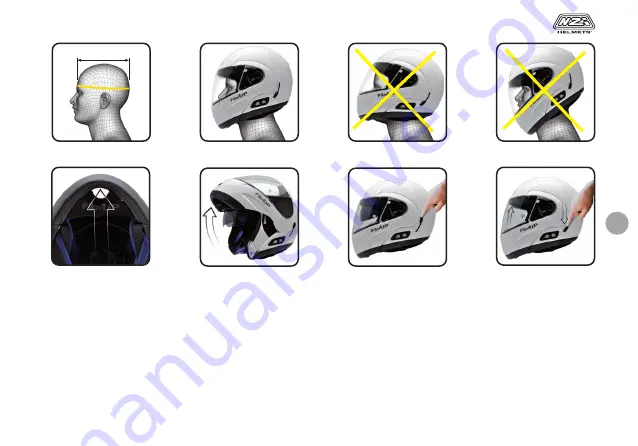 NZI Helmets Fibrup Owner'S Manual Download Page 3