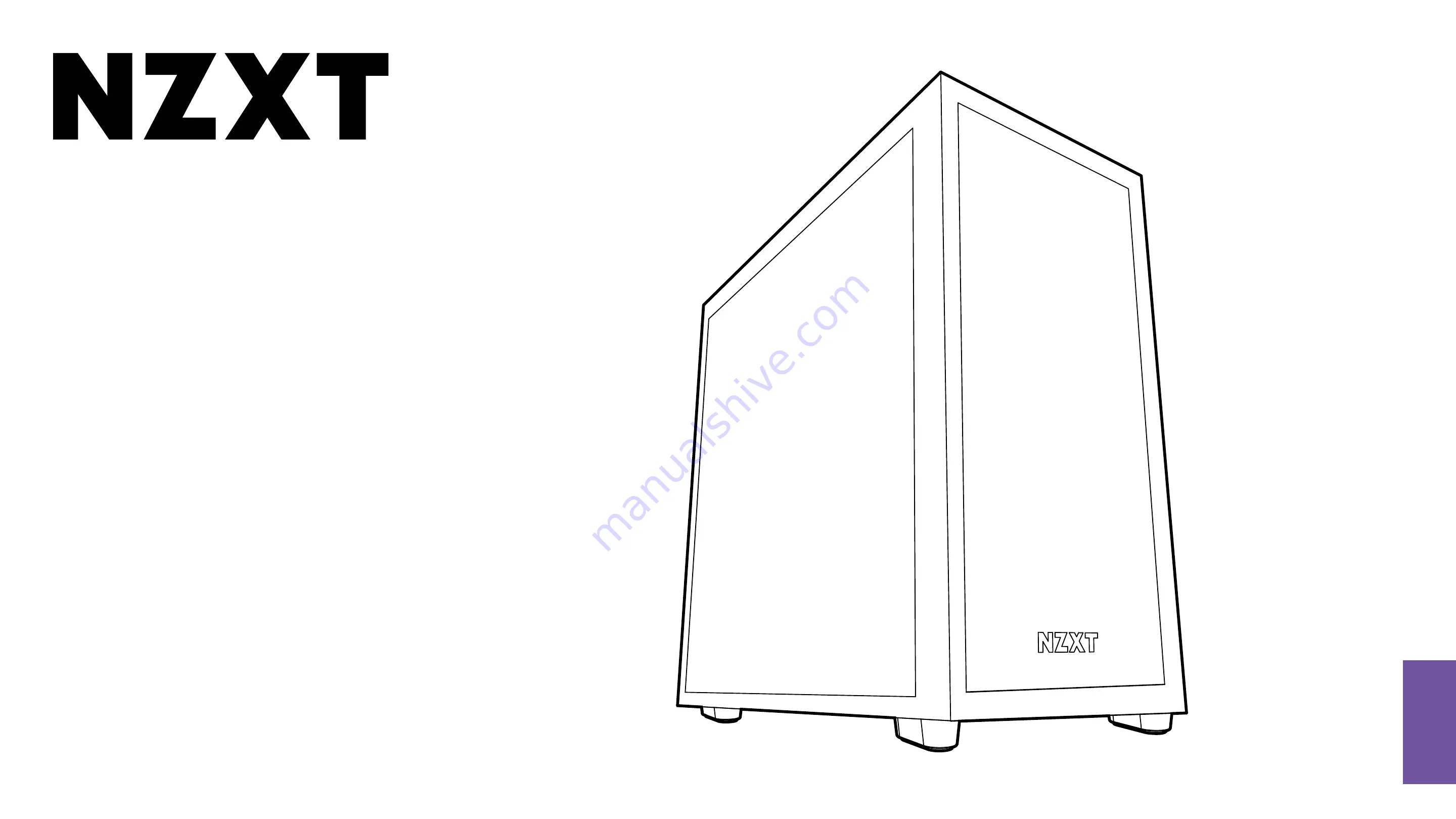 NZXT H7 ELITE Manual Download Page 1