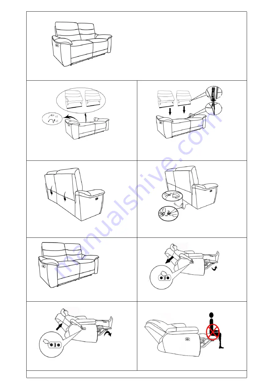 Oak furnitureland CARTER Assembly Instructions Manual Download Page 6