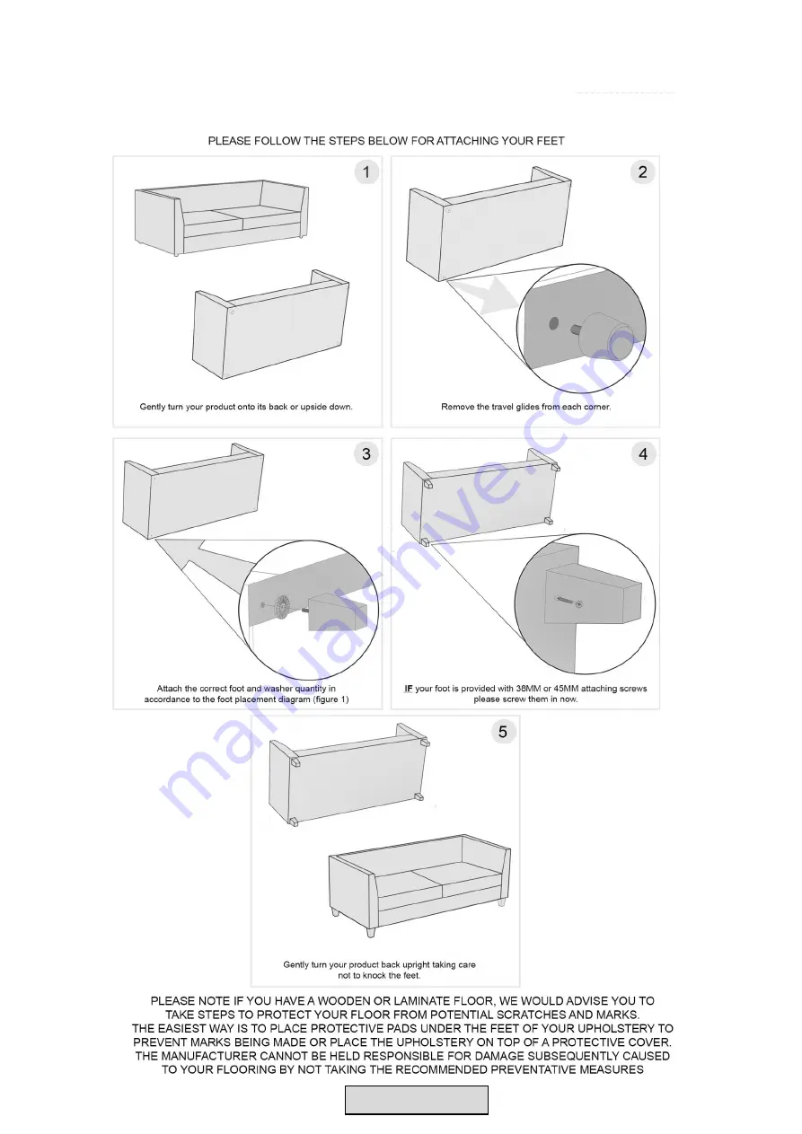 Oak furnitureland EVIE Assembly Instructions Manual Download Page 14