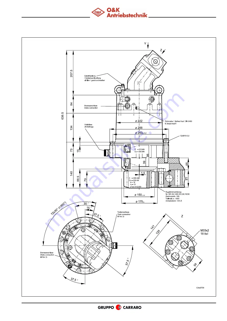 O&K Antriebstechnik S5 Series Repair Manual Download Page 50