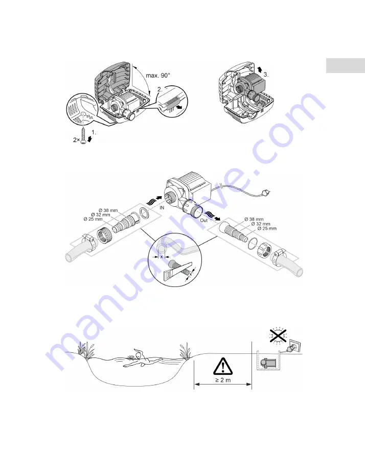 Oase AquaMax Eco Classic Series Operating Instructions Manual Download Page 39