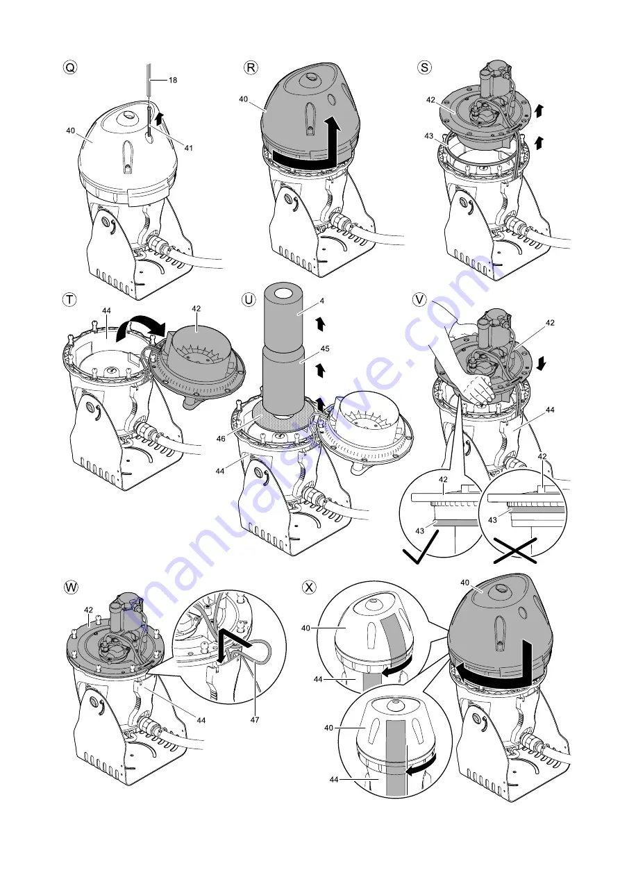 Oase Jumping Jet Rainbow Star Set Operating Instructions Manual Download Page 6