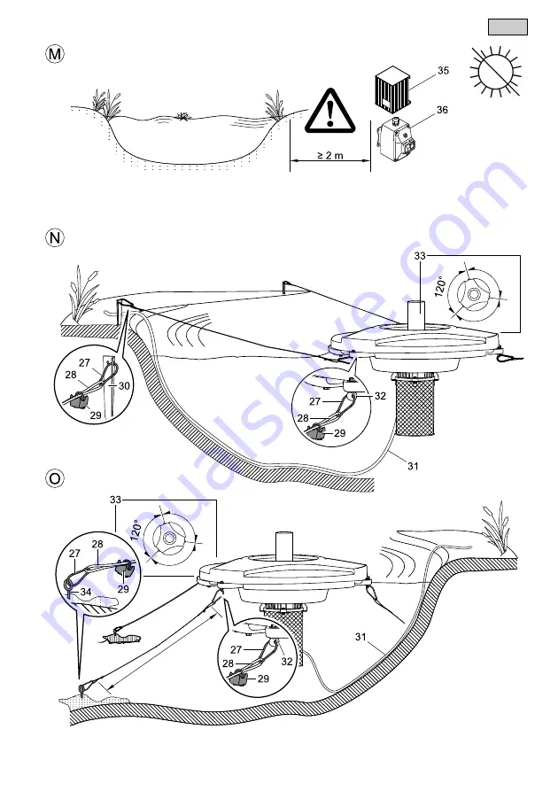 Oase MIDI Floating Fountain LM Скачать руководство пользователя страница 5