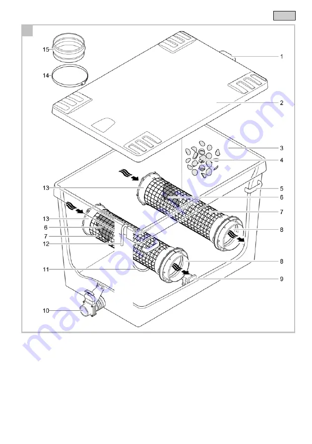 Oase ProfiClear Premium XL Moving Bed Modul Operating Instructions Manual Download Page 3