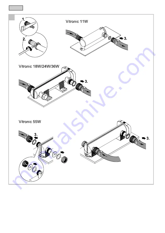 Oase Vitronic 55 W Operating Instructions Manual Download Page 4