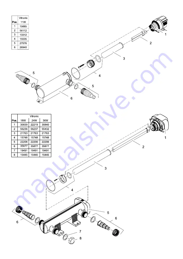 Oase Vitronic 55 W Operating Instructions Manual Download Page 52