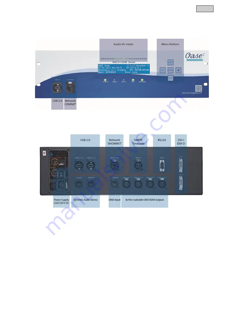 Oase WECS II 2048/DMX/02 Скачать руководство пользователя страница 55