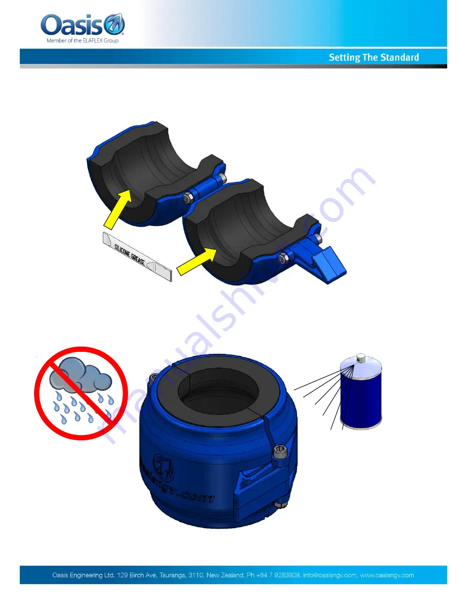 Oasis HC308-COVER Instruction Manual Download Page 3