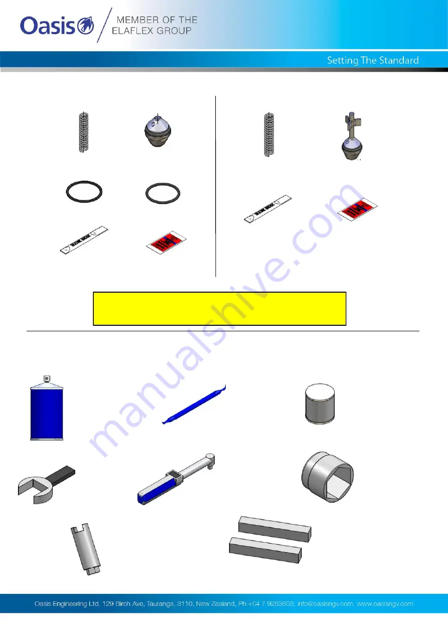 Oasis HC308 Instruction Manual Download Page 6