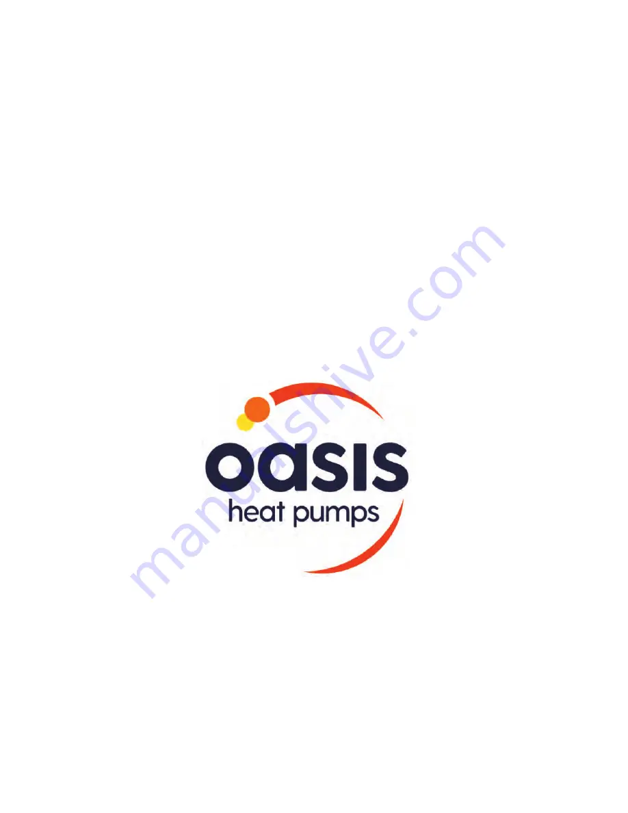 Oasis OASIS Ci 21 Installation Instructions Manual Download Page 1