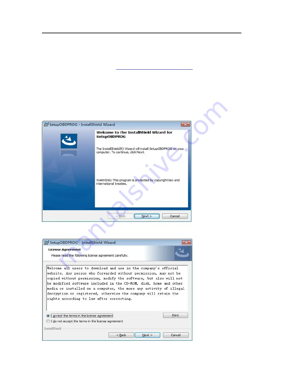 OBDPROG MT301 User Manual Download Page 12