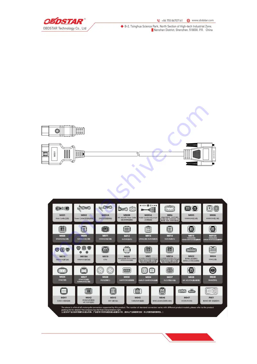 Obdstar MS50 STD Скачать руководство пользователя страница 3