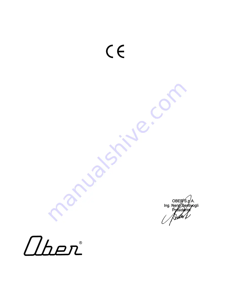 Ober MAC22 Operating Instructions Manual Download Page 32