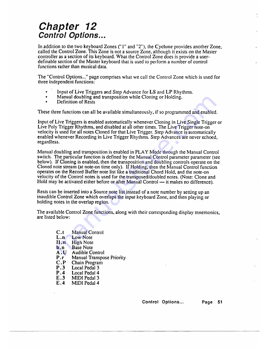 Oberheim Cyclone Perf/x Manual Download Page 46